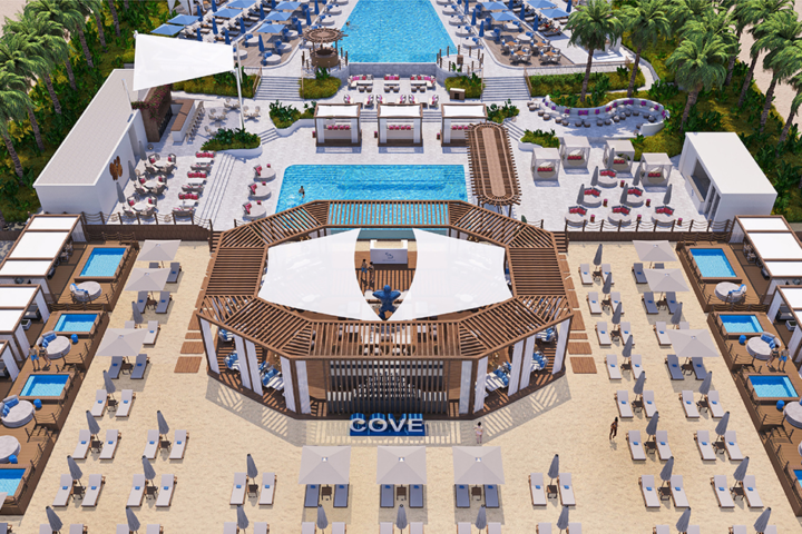 CoveBeach Dubai has returned after a brief absence due to relocation, and is now located at Jumeirah Beach Residence JBR.